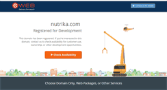 Desktop Screenshot of nutrika.com